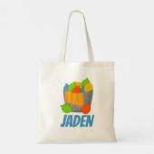 Water Balloons Pool Party Summer Personalized Tote Bag (Back)