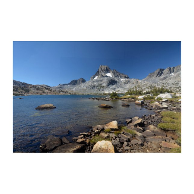 Water | Banner Peak Thousand Island Lake Acrylic Print (Front)