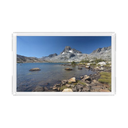 Water  Banner Peak Thousand Island Lake Acrylic Tray