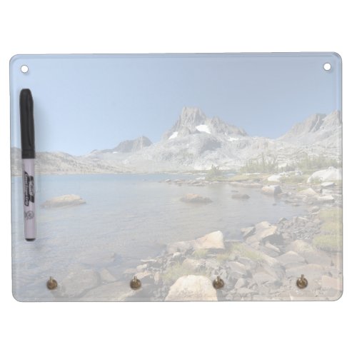 Water  Banner Peak Thousand Island Lake Dry Erase Board With Keychain Holder
