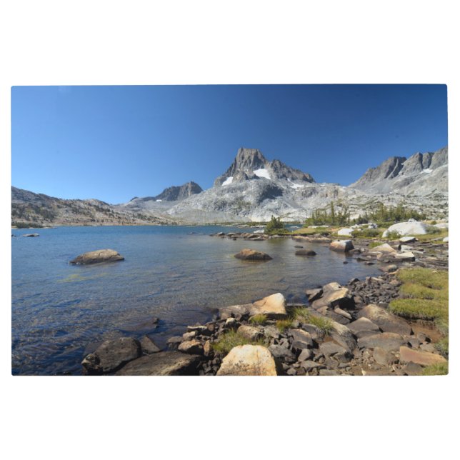 Water | Banner Peak Thousand Island Lake Metal Print (Front)