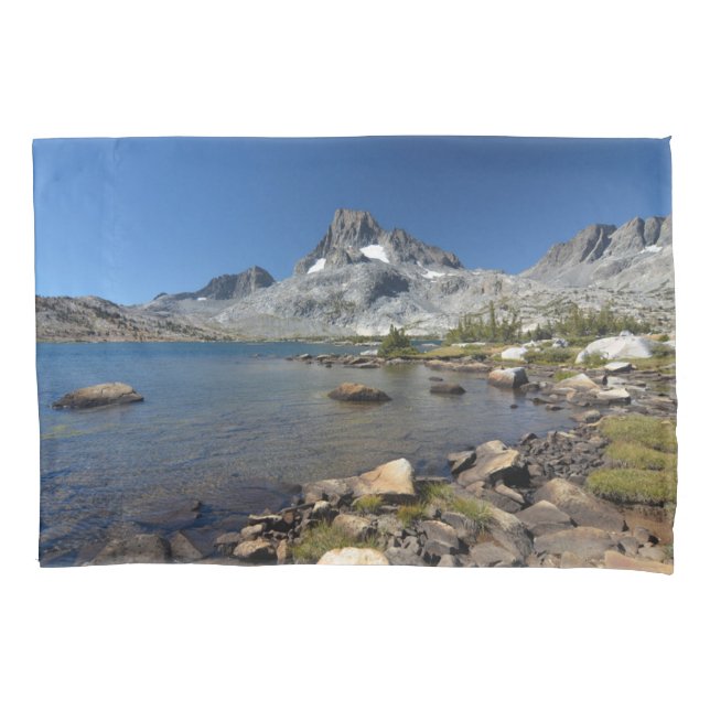Water | Banner Peak Thousand Island Lake Pillow Case (Front)