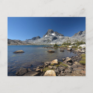 Water Banner Peak Thousand Island Lake Postcard