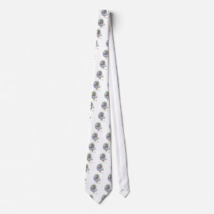 Water Bear Commission Tardigrade Philosophy Neck Tie