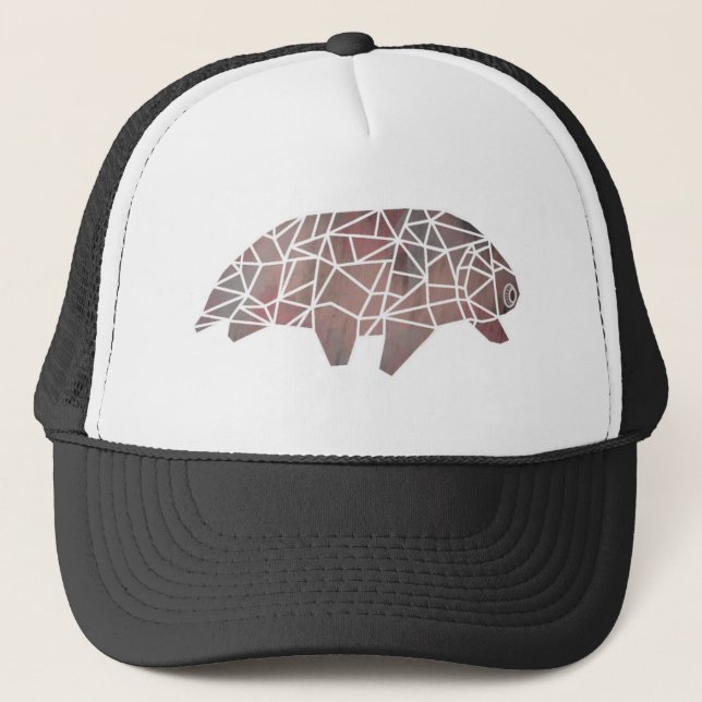 Water Bear Tardigrade Trucker Hat (Front)