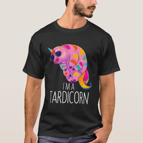 Water Bear Unicorn Tardigrade Science Microbiology T_Shirt