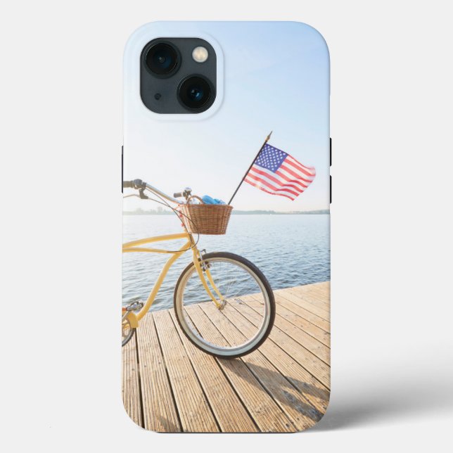 Water | Bicycle By the Lake Case-Mate iPhone Case (Back)