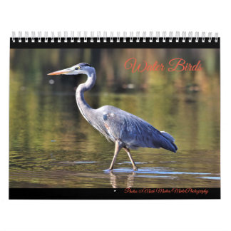 Water Birds Calendar