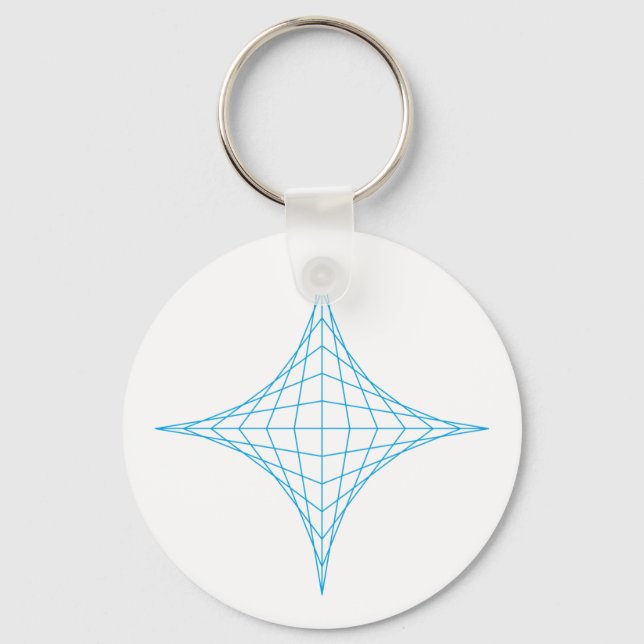 Water (blue) keychain (Front)