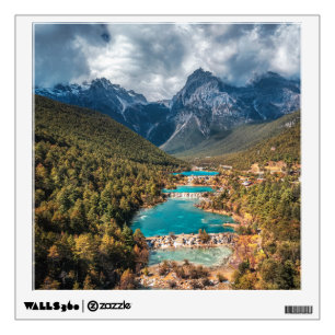Water   Blue Moon Lake, China Wall Decal