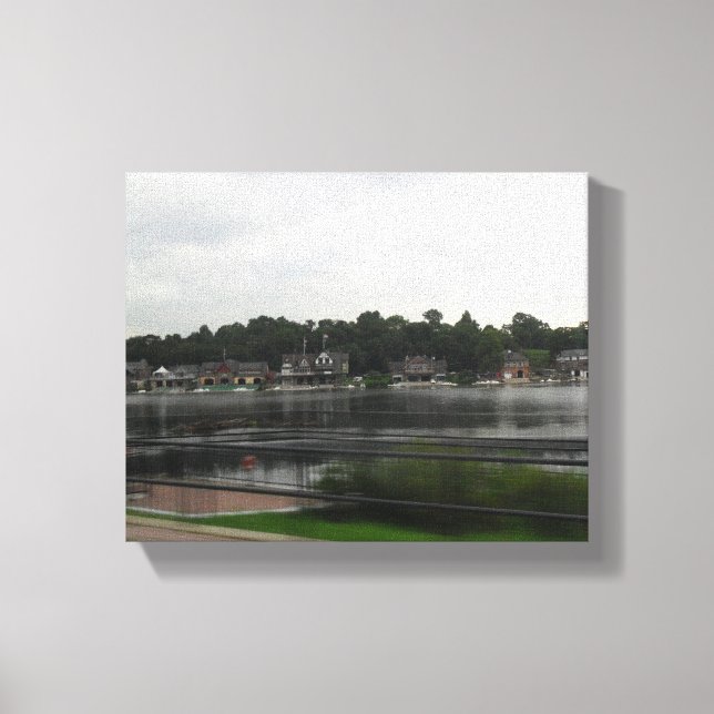 Water Blur Canvas Print (Front)