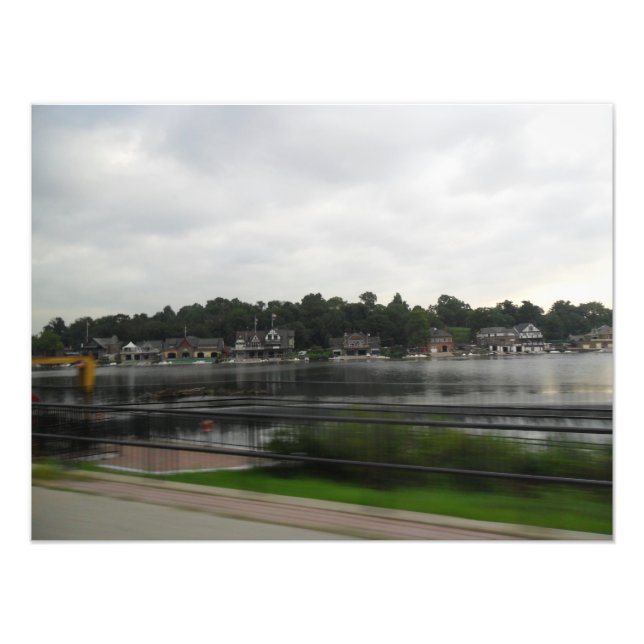 Water Blur Photo Print (Front)