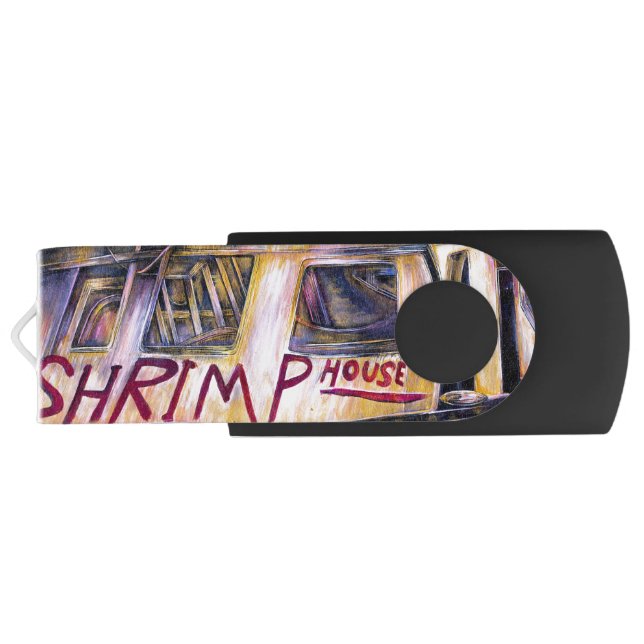 Water.born Mystery Meat, Israel USB Flash Drive (Back)