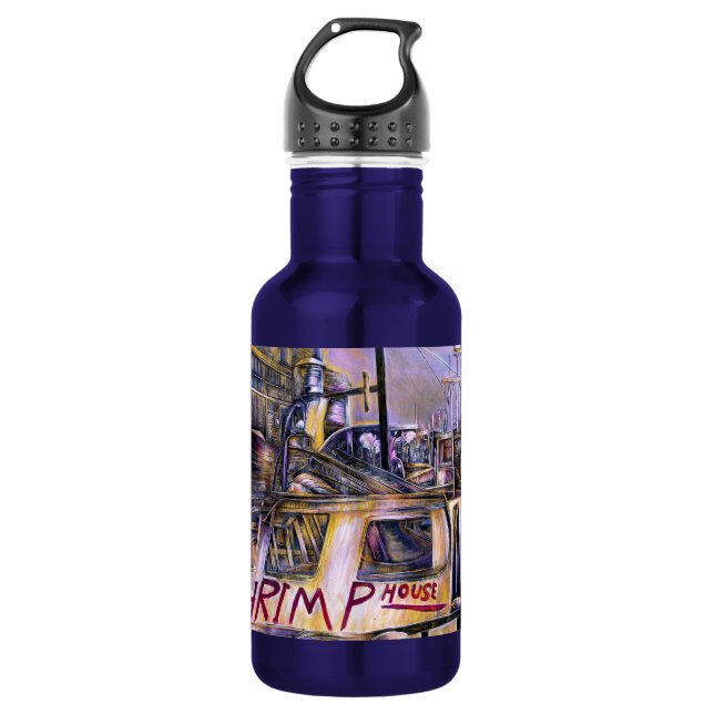Water.born Mystery Meat, Israel Water Bottle (Front)