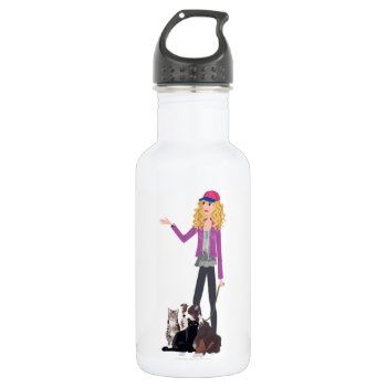 Water Bottle by DesignHerGals at Zazzle