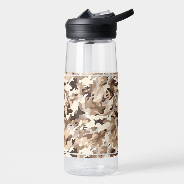 Water Bottle Camo Print (Left)