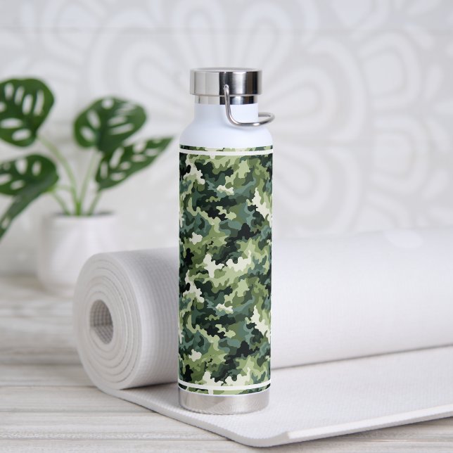 Water Bottle Camo Print (Yoga)