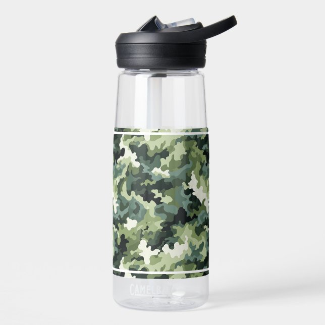 Water Bottle Camo Print (Left)