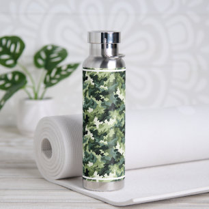 Water Bottle Camo Print