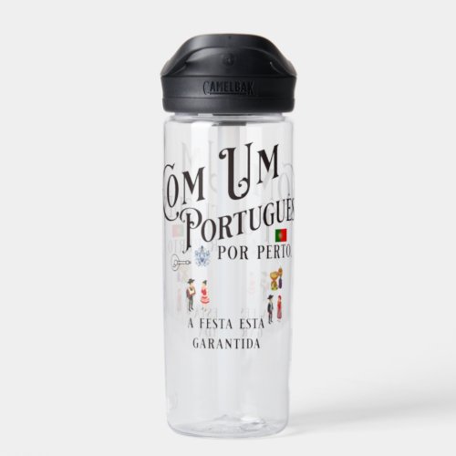Water Bottle Com um Portugues por perto