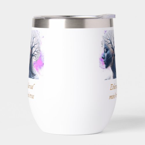 Water BottleEthereal Mind_Tree Thermal Wine Tumbler