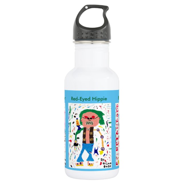 Water bottle for Child of the Sixties (Front)