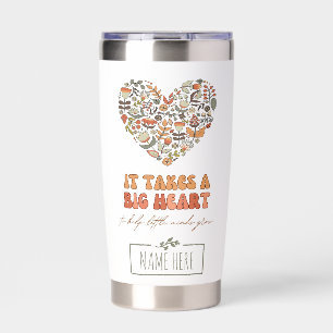 Water Bottle for Teacher, Cute Teacher Gift Insulated Tumbler