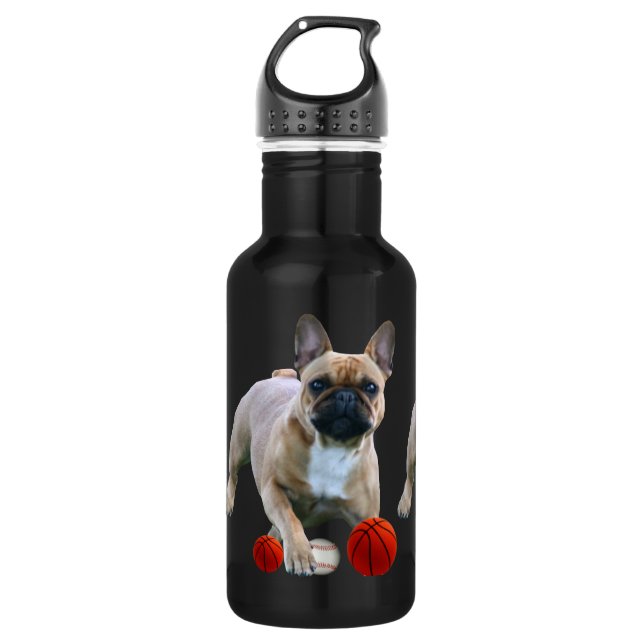 Water bottle French Bulldog (Front)