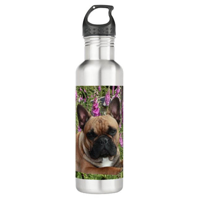 Water bottle French Bulldog (Front)