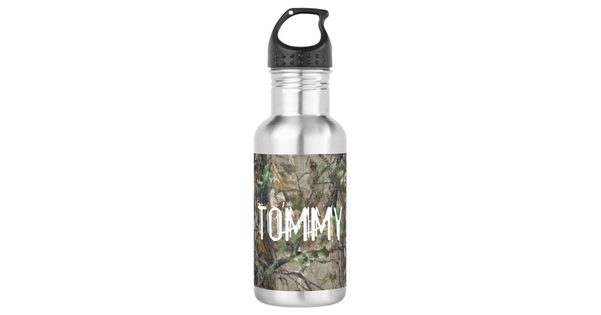 Water Bottle Hunting Camouflage Zazzle