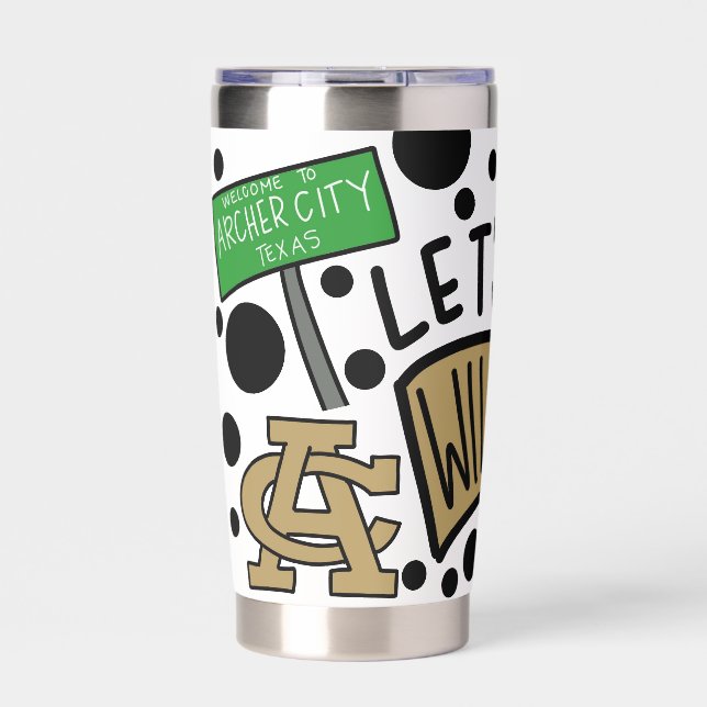 Water Bottle Insulated Tumbler (Front)