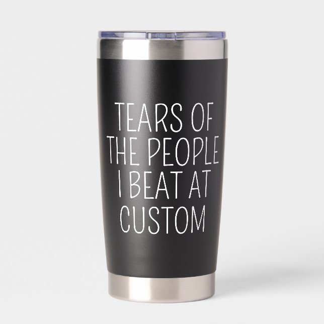 Water Bottle Insulated Tumbler (Back)