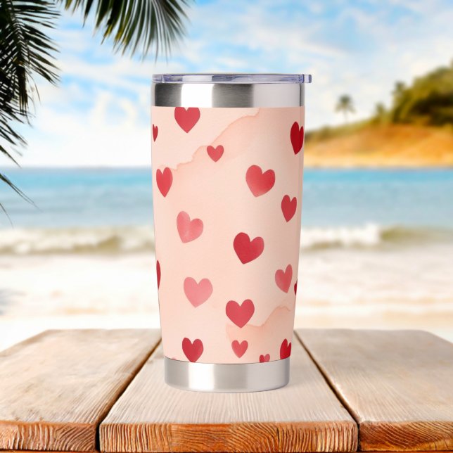 Water Bottle Insulated Tumbler (Beach)
