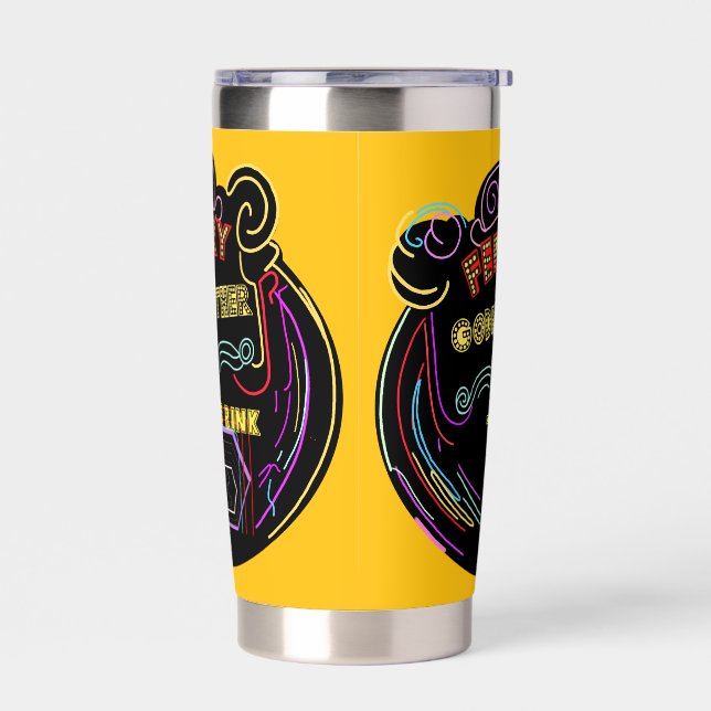 Water Bottle Insulated Tumbler (Left)