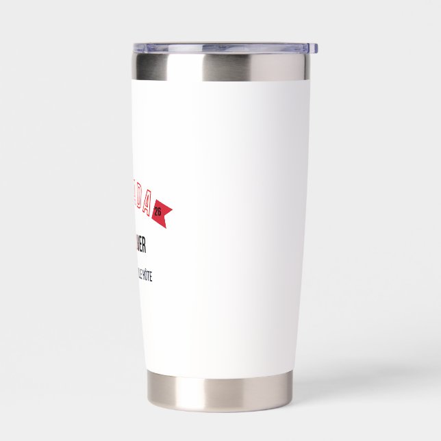 Water Bottle Insulated Tumbler (Left)