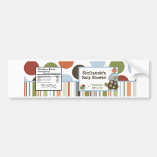 Water Bottle Label Laguna Beach Turtle Frog Pond