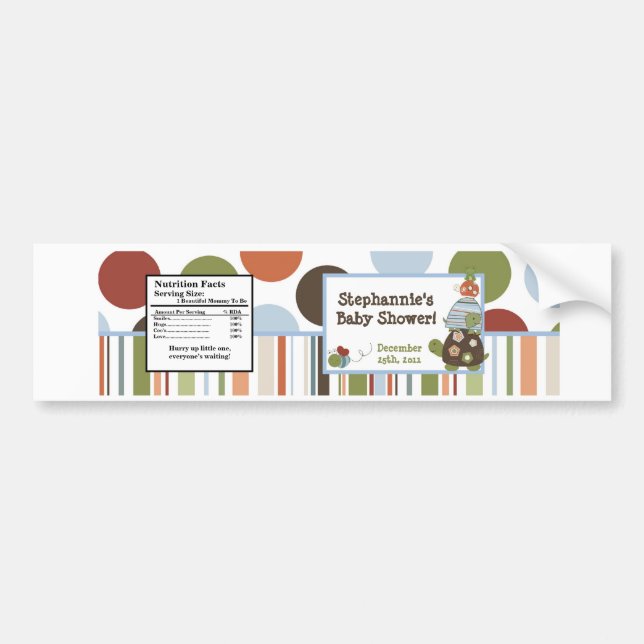 Water Bottle Label Laguna Beach Turtle Frog Pond (Front)