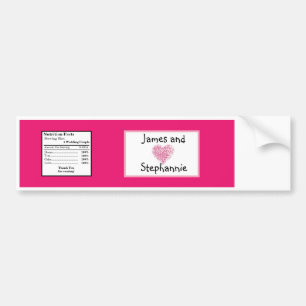 Water Bottle Label Pink Floral Petals Flower Rose