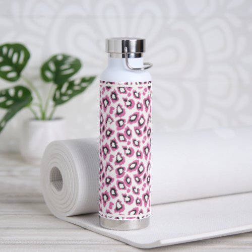 Water Bottle Leopard Print