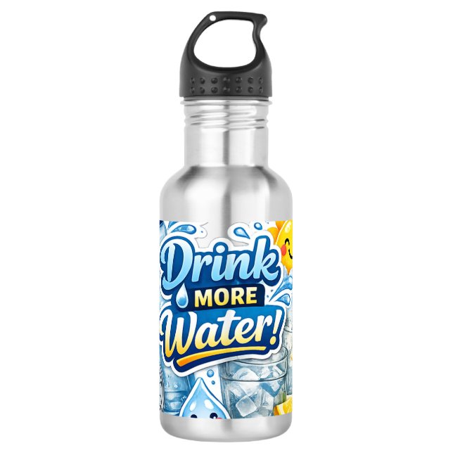 Water bottle motivational (Front)