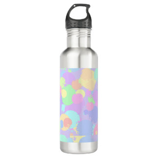 Water bottle pastel imprint