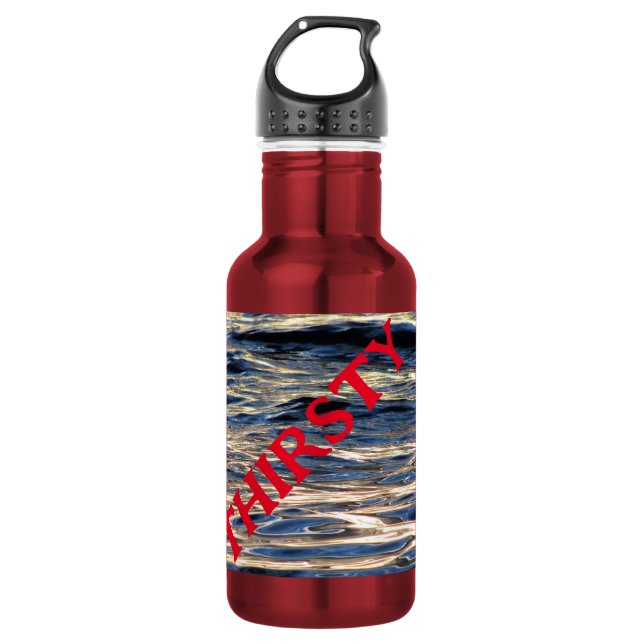 Water  Bottle - personalized (Front)