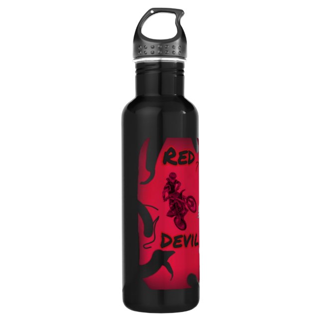 Water Bottle red devil  (Front)