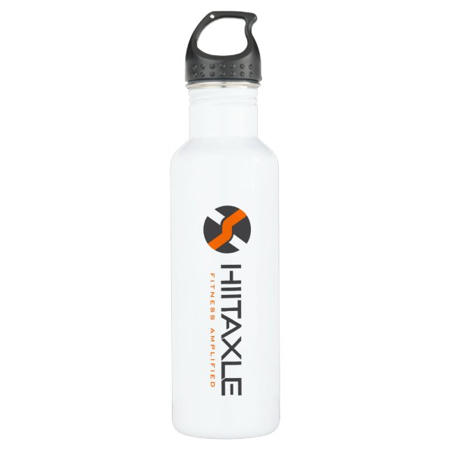 Water Bottle, Stainless Steel, 24 oz Stainless Steel Water Bottle (Front)