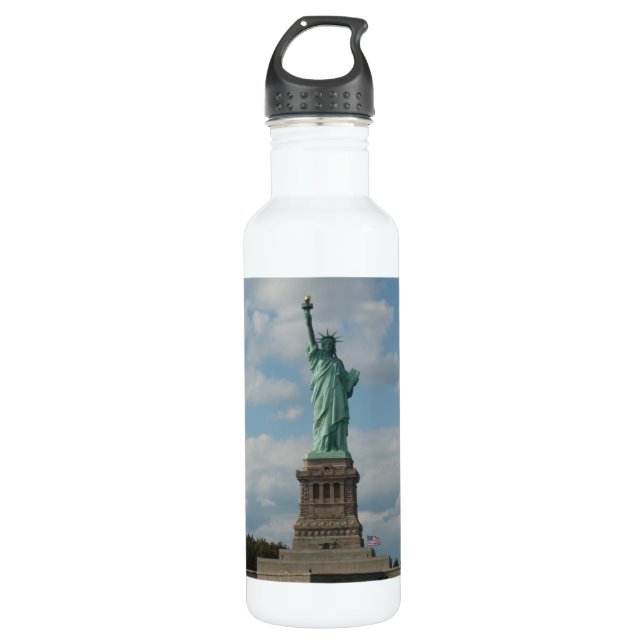 Water Bottle: Statue of Liberty Stainless Steel Water Bottle (Front)