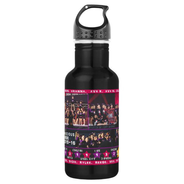 Water bottle- Team Stainless Steel Water Bottle (Front)