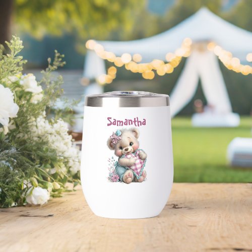 Water bottle Teddy Bear Baby Shower