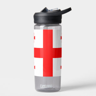 Water bottle with flag of Georgia