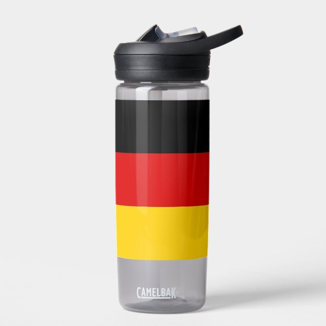 Water bottle with flag of Germany (Left)