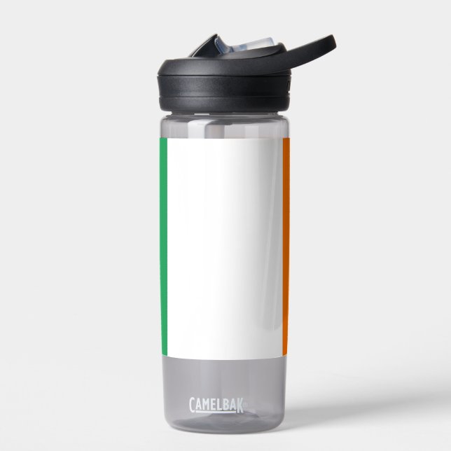 Water bottle with flag of Ireland (Left)